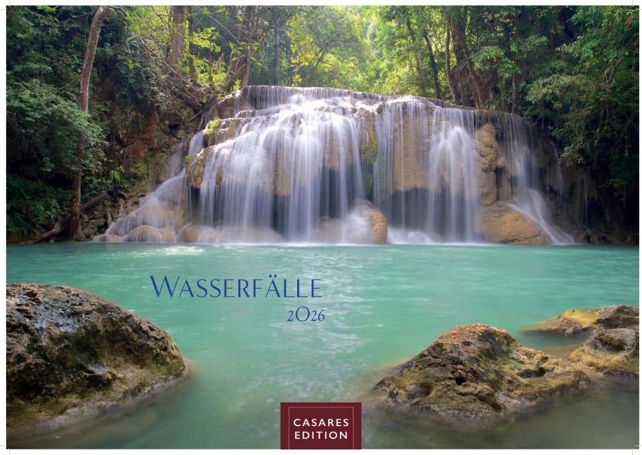 Wasserfälle 2026 S 24x35cm - 