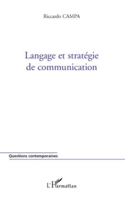 Langage et stratégie de communication - Riccardo Campa