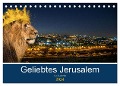 Geliebtes Jerusalem (Tischkalender 2024 DIN A5 quer), CALVENDO Monatskalender - HebrewArtDesigns Marena Camadini Zara