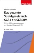 Cover-Bild zum Titel 'Das gesamte Sozialgesetzbuch SGB I bis SGB XIV' von 'Walhalla Fachredaktion'