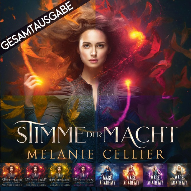 Stimme der Macht - Gesamtausgabe (Band 1 bis 8 ) - Melanie Cellier