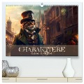 Charaktiere Katzen dieser Welt (hochwertiger Premium Wandkalender 2025 DIN A2 quer), Kunstdruck in Hochglanz - Bettina Dittmann