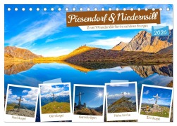 Cover-Bild zum Titel 'Piesendorf & Niedernsill (Tischkalender 2026 DIN A5 quer), CALVENDO Monatskalender' von 'Christa Kramer'