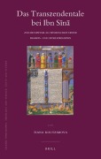 Cover-Bild zum Titel 'Das Transzendentale Bei Ibn Sīnā' von 'Tiana Koutzarova'
