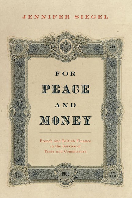 For Peace and Money - Jennifer Siegel