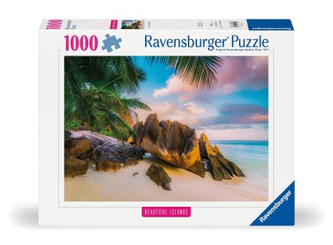 Erwachsenenpuzzle 1000 Teile - Seychellen - 