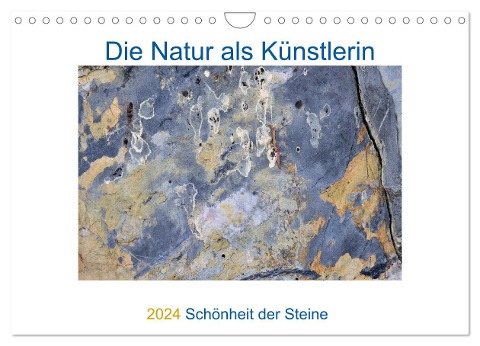 Die Natur als Künstlerin - Schönheit der Steine (Wandkalender 2024 DIN A4 quer), CALVENDO Monatskalender - Viktoria Baier