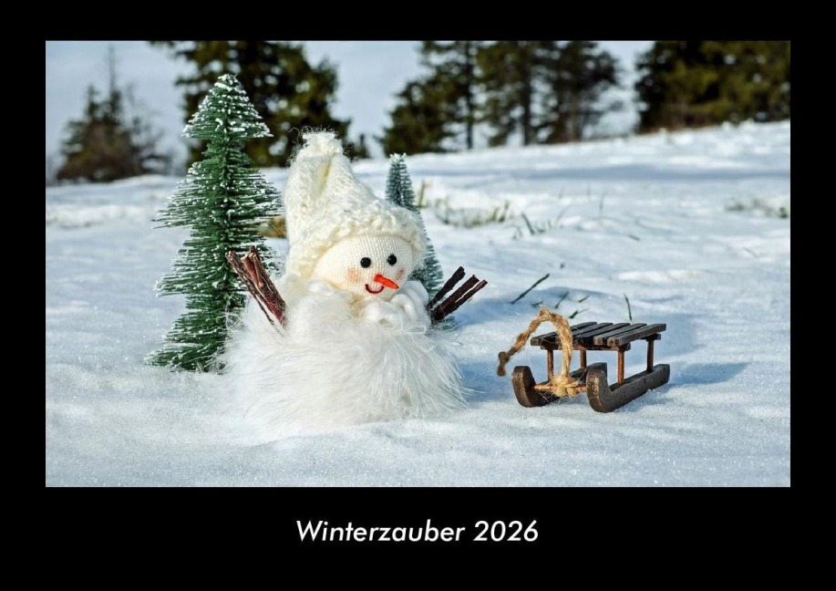 Winterzauber 2026 Fotokalender DIN A3 - Tobias Becker