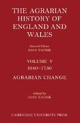 Cover-Bild zum Titel 'The Agrarian History of England and Wales 2 Part Set: Volume 5, 1640-1750' von ''