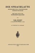 Cover-Bild zum Titel 'Die Sprachlaute' von 'Carl Stumpf'