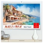 Cover-Bild zum Titel 'Mallorca mein Traum (hochwertiger Premium Wandkalender 2026 DIN A2 quer), Kunstdruck in Hochglanz' von 'Peter Roder'