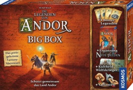 Cover-Bild zum Titel 'Die Legenden von Andor - Big Box' von 'Michael Menzel'