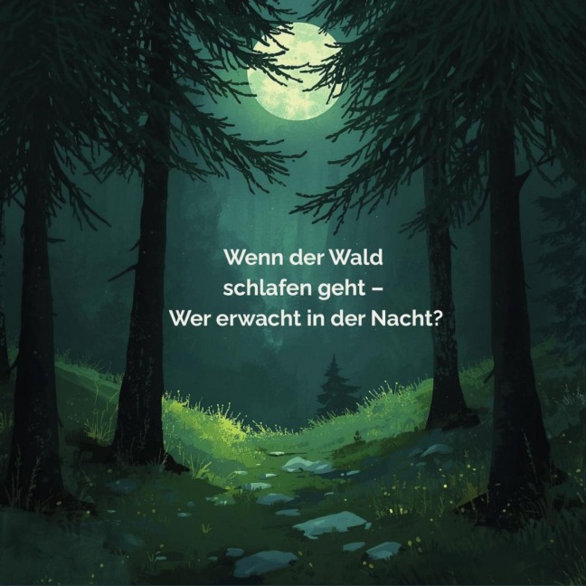 Wenn der Wald schlafen geht - Wer erwacht in der Nacht? - Petra Fürst