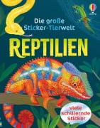 Cover-Bild zum Titel 'Die große Sticker-Tierwelt: Reptilien' von 'Micaela Tapsell'