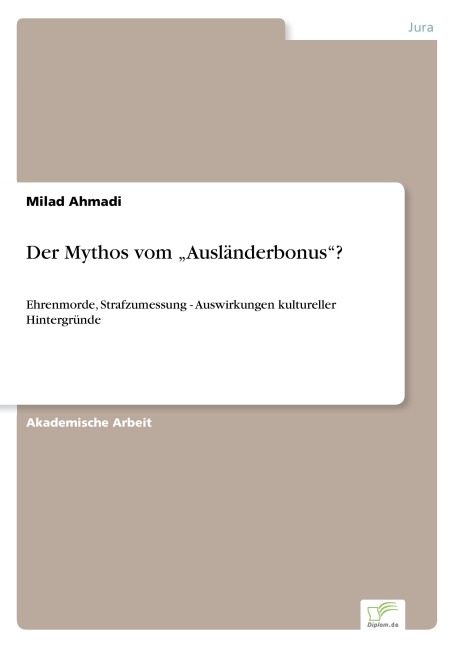 Der Mythos vom "Ausländerbonus"? - Milad Ahmadi