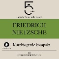 Cover-Bild zum Titel 'Friedrich Nietzsche: Kurzbiografie kompakt' von 'Jürgen Fritsche, Minuten, Minuten Biografien'