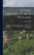 Cover-Bild zum Titel 'Gothic Architecture in England' von 'Francis Bond'