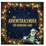 Cover-Bild zum Titel 'Der Adventskalender für Kawasaki-Fans' von 'Linus Schäfer'