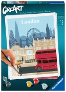 Cover-Bild zum Titel 'Ravensburger CreArt - Malen nach Zahlen 23525 - Colorful London - ab 12 Jahren' von ''
