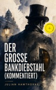Cover-Bild zum Titel 'Der große Bankdiebstahl (Kommentiert)' von 'Julian Hawthorne'