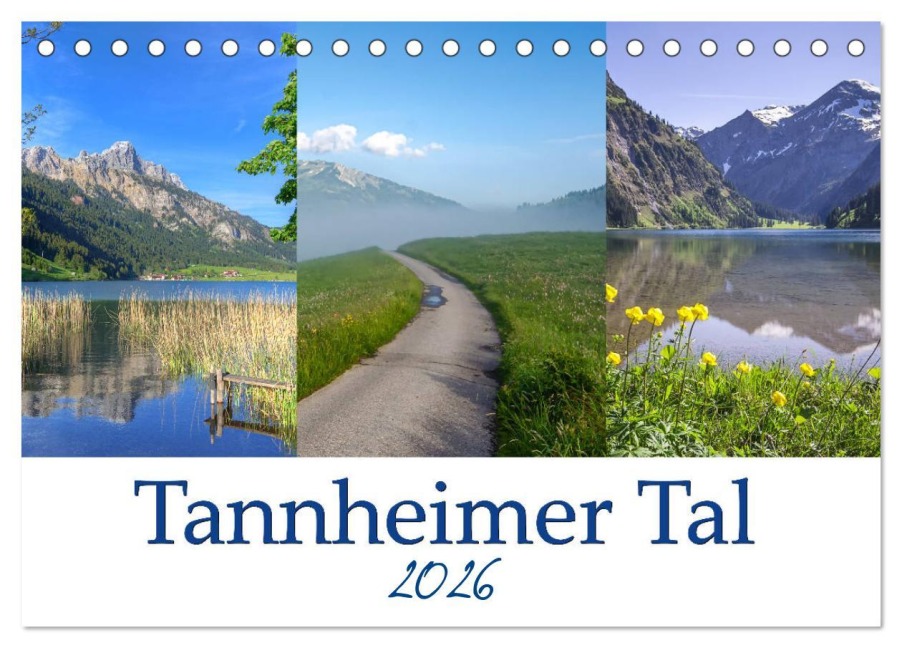 Tannheimer Tal (Tischkalender 2026 DIN A5 quer), CALVENDO Monatskalender - Gierok, Steffen Magic Artist Design