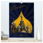St. Peterburg und Umgebung (hochwertiger Premium Wandkalender 2026 DIN A2 hoch), Kunstdruck in Hochglanz - Hermann Koch
