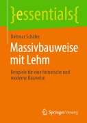 Cover-Bild zum Titel 'Massivbauweise mit Lehm' von 'Dietmar Schäfer'