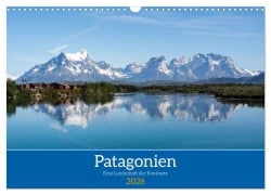Cover-Bild zum Titel 'Patagonien - Eine Landschaft der Kontraste (Wandkalender 2026 DIN A3 quer), CALVENDO Monatskalender' von 'Dietmar Janietz'