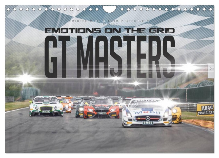 EMOTIONS ON THE GRID - GT Masters (Wandkalender 2026 DIN A4 quer), CALVENDO Monatskalender - Christian Schick