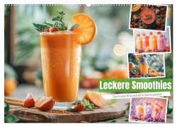Cover-Bild zum Titel 'Leckere Smoothies (Wandkalender 2026 DIN A2 quer), CALVENDO Monatskalender' von 'Steffen Gierok-Latniak'