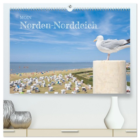 Moin Norden-Norddeich (hochwertiger Premium Wandkalender 2025 DIN A2 quer), Kunstdruck in Hochglanz - Dietmar Scherf