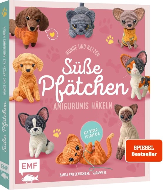 Süße Pfötchen - Hunde und Katzen als Amigurumis häkeln - Banga Vaicekauskien¿