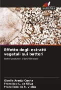 Cover-Bild zum Titel 'Effetto degli estratti vegetali sui batteri' von 'Gizelia Araújo Cunha, Francisco L. da Silva, Francilene de S. Vieira'
