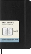 Cover-Bild zum Titel 'Moleskine 12 Monate Monatsnotizkalender 2027, P/A6, 1 Mo = 2 Seiten, Linierte Seiten Weicher Einband, Schwarz' von ''
