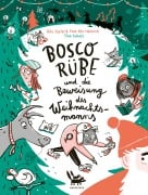 Cover-Bild zum Titel 'Bosco Rübe und die Beweisung des Weihnachtsmanns' von 'Finn-Ole Heinrich, Dita Zipfel'