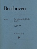 Variationen für Klavier Bd. 1 - Klavier zu zwei Händen