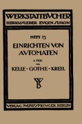 Cover-Bild zum Titel 'Das Einrichten von Automaten' von 'Albert Kelle'
