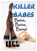 Cover-Bild zum Titel 'KILLERBABES - Show Your Legs! (Wandkalender 2026 DIN A4 hoch), CALVENDO Monatskalender' von 'Andreas Comandante'