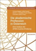 Cover-Bild zum Titel 'Die akademische Profession in Österreich' von ''