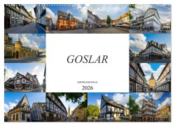 Cover-Bild zum Titel 'Goslar Impressionen (Wandkalender 2026 DIN A2 quer), CALVENDO Monatskalender' von 'Dirk Meutzner'