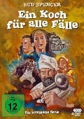 Cover-Bild zum Titel 'Bud Spencer - Die Fälle des Kochs' von 'Walter Lupo, Carlotta Ercolino, Giuseppe Pedersoli, Aldo De Scalzi, Pivio'