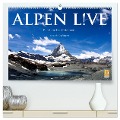 Alpen live - Rund um das Matterhorn (hochwertiger Premium Wandkalender 2025 DIN A2 quer), Kunstdruck in Hochglanz - Olaf Bruhn