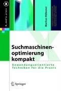 Cover-Bild zum Titel 'Suchmaschinenoptimierung kompakt' von 'Markus Hübener'