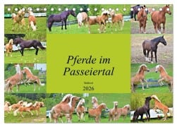 Cover-Bild zum Titel 'Pferde im Passeiertal (Tischkalender 2026 DIN A5 quer), CALVENDO Monatskalender' von 'Markus Pixner'