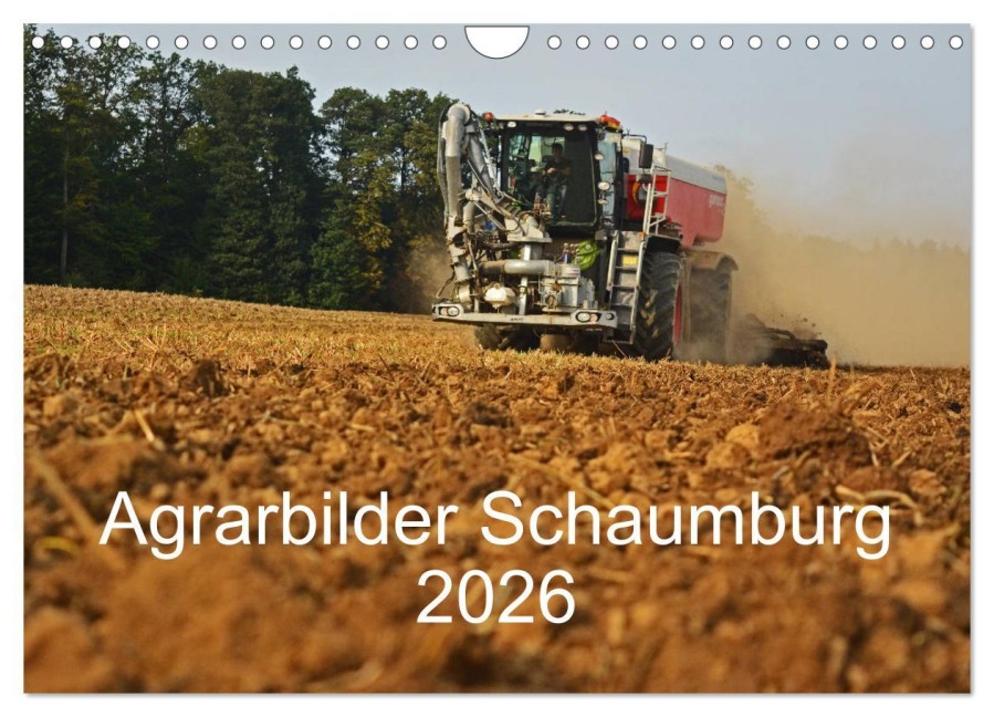 Agrarbilder Schaumburg 2026 (Wandkalender 2026 DIN A4 quer), CALVENDO Monatskalender - Simon Witt