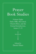 Cover-Bild zum Titel 'Prayer Book Studies Volume Eight' von ''