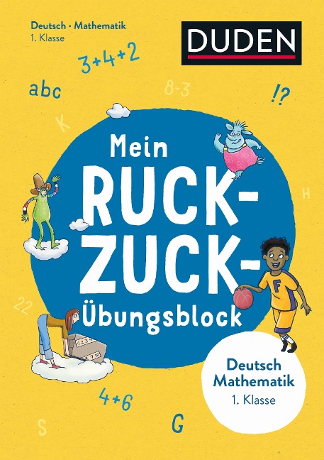 Mein Ruckzuck-Übungsblock Deutsch/Mathe 1. Klasse - Claudia Fahlbusch, Claudia Fahlbusch