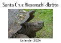 Santa Cruz Riesenschildkröte (Wandkalender 2024, Kalender DIN A4 quer, Monatskalender im Querformat mit Kalendarium, Das perfekte Geschenk) - Anna Müller