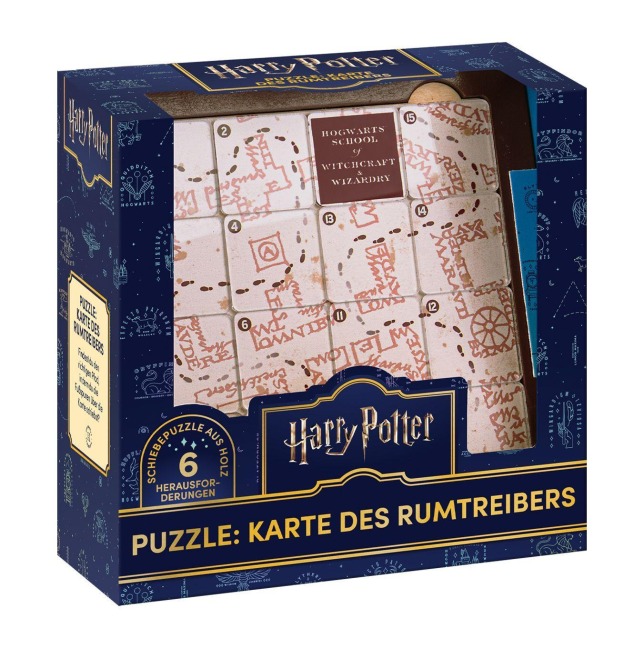 Harry Potter - Puzzle: Die Karte des Rumtreibers - 