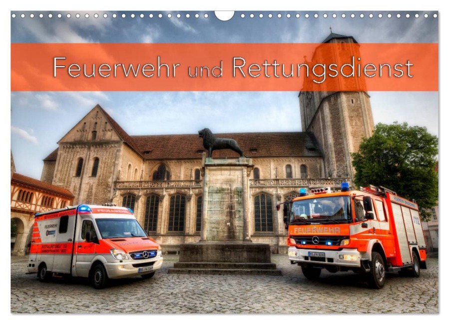 Feuerwehr und Rettungsdienst (Wandkalender 2026 DIN A3 quer), CALVENDO Monatskalender - Markus Will